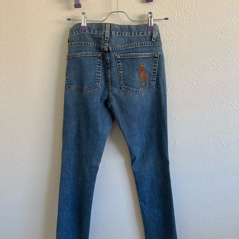Ralph Lauren Indigo Blue Skinny Jeans
